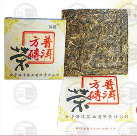 普洱方磚老同志普洱茶海灣茶廠2007年